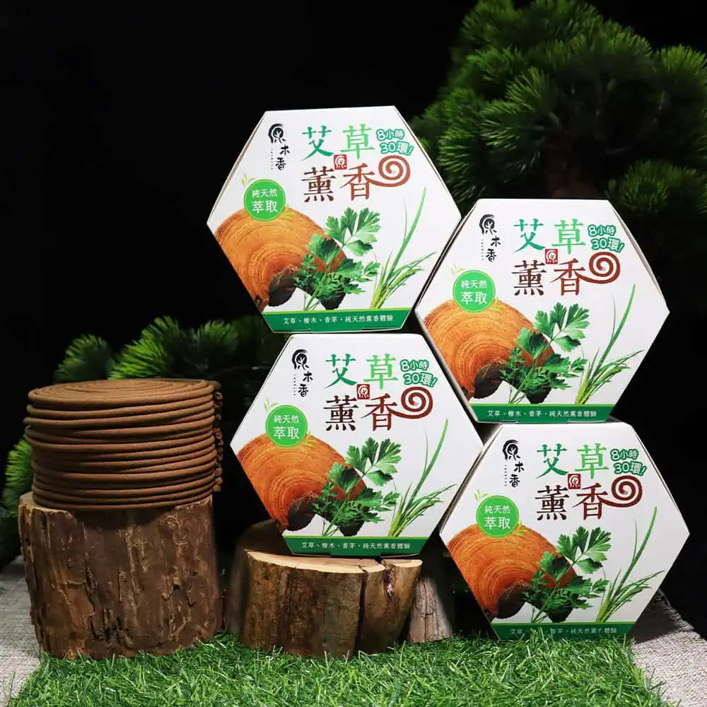 各場景適用驅蚊神器：原木香天然艾草蚊香